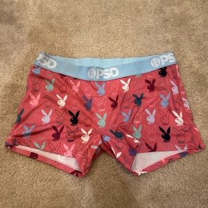 PSD Women's Intimates Red with Multicolor Bunny Print